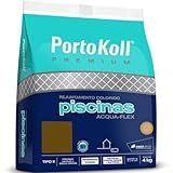 Rejunte Especial Piscinas Aqua Flex 4Kg PortoKoll Premium Grafite