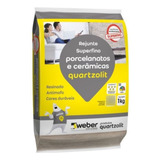 Rejunte Porcelanato Super Fino 1kg Preto Ônix Quartzolit