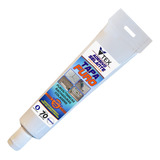 Rejunte Tapa Furo Adesivo Silicone Selante Piso Branco 70gr