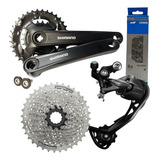 Relação Shimano Altus M2000 2x9v Fc mt101 K7 Hg201 11 36d