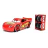 Relâmpago Mcqueen Disney + Estante Com Rodas Jada Toys 1:24