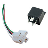 Relê Auxiliar Automotivo 4 Pinos Universal 12v 40a Chicote