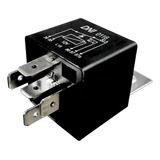 Rele Auxiliar Universal C/ Suporte 12v 40/30a 5 Terminais
