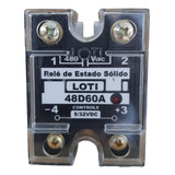 Relé De Estado Sólido 48d60a Loti 480vac 5-32vdc 60a