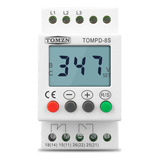 Relé De Tensão Tomzn Trifásico Din Rail Ajustável Sob Mais D