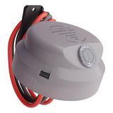 Relé Fotocélula Fotocontrolador 360 110v 127v Exatron Fcr1tf Tri Fácil Com Base Interno Externo