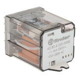 Relé Industrial 8 Pinos 16a 230v Série 62 Finder