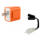 Rele Led 2 Pinos Setas Piscas Ajustável C adaptador Cg160