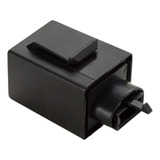 Rele Pisca Alerta 2p 12v Para Led E Lampada Comum Universal