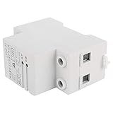 Relé Protetor De Tensão Reconexão Automática Ajustável De 230V Relé De Proteção De Sobretensão E Subtensão Relé 2P32A Dispositivo De Proteção De Retardo De Relé
