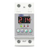 Relé Subtensão Sobretensão 40a 220v Monofásico Regulável