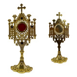 Relicário Em Metal   Igreja Católica   Relíquias