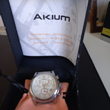 Relógio Akium Modelo Ak8486 Trocar Bateria E Pulseira