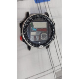 Relógio Antigo Citizen Wind Surf D060 Black Não Funciona