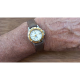 Relogio Antigo Esq Movado Unissex Submariner Aço Ouro Data