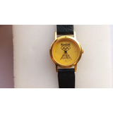 Relogio Antigo Kodak Joia Feminino Anos80 Plaq Ouro Coleçoes