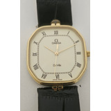 Relogio Antigo Omega Deville Quartz De 1980