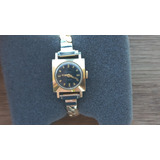 Relogio Antigo Sekonda Corda Anos50 Joia Feminino Plaque Our