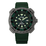 Relógio Aqualand New Tuna Titanium Promaster Todo Funcional Cor Do Fundo Verde Militar