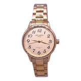 Relógio Atlantis Gold Feminino Médio Resistente Água 50m