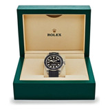 Relógio Automático Rolex Prata Com Preto Yacht Master