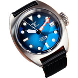 Relógio Automático Tandorio Novo 36mm Azul