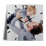 Relógio Azulejo Personalizado Com Foto