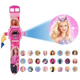 Relogio Barbie Projetor De Luz Com