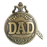 Relógio Bolso Coleção Antigo Retrô Papai Dad Presente Pai