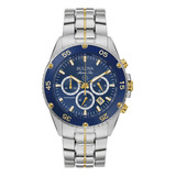 Relogio Bulova Fundo Azul