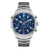 Relógio Bulova Masculino 96b256 Cronógrafo Marine Star