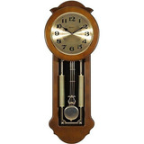Relógio Carrilhão Quartz Ave Maria Westminster Herweg 530007 Cor Da Estrutura Amieiro Cor Do Fundo Dourado