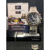 Relógio Casio Edifice Red Bull Racing Limt Edition Ef565rb