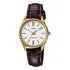 Relógio Casio Feminino Analógico Dourado Ltp-v005gl-7budf