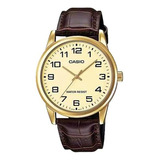 Relógio Casio Feminino Dourado Ltp-v001gl-9budf