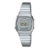 Relógio Casio Feminino Original Vintage Prata Tamanho Mini