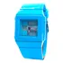 Relógio Casio Feminino Shock Quadrado Esportivo Bga-200 Azul Cor Do Bisel Azul-baby Cor Do Fundo Claro