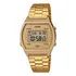 Relógio Casio Feminino Vintage Dourado Gliter B640wgg-9df