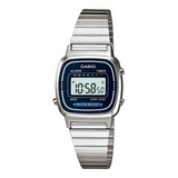 Relógio Casio Feminino Vintage Prata Original Tamanho Mini