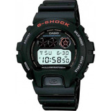 Relógio Casio G-shock Dw-6900-1vdr Cor Da Correia Preto Cor Do Bisel Preto Cor Do Fundo Cinza