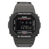 Relógio CASIO G SHOCK Masculino Digital Cinza DW 5610SU 8DR