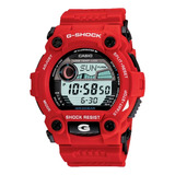 Relógio Casio G shock Rescue Masculino G 7900a 4dr Cor Da Correia Vermelho Cor Do Bisel Vermelho Cor Do Fundo Digital
