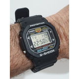 Relógio Casio Gshok Antigo Do Vovo Todo Original Fundo Rosca