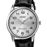 Relógio Casio Masculino Collection Couro  mtp v001l 7budf br