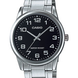 Relógio Casio Masculino Collection Prata Mtp v001d 1budf