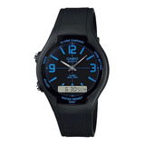 Relógio Casio Masculino Digital Analógico Aw 49he 2avdf Azul