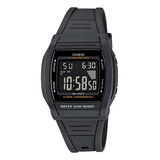 Relógio Casio Masculino Digital Cinza Borracha W 201 1bvdf
