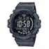 Relógio Casio Masculino Digital Illuminator Ae-1500wh-8bvdf Correia Grafite-cinza Bisel Grafite-cinza Fundo Preto