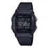 Relógio Casio Masculino Digital Negativo W-800h-1bvdf