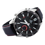 Relógio Casio Masculino Edifice Couro Efv c100l 1avdf
